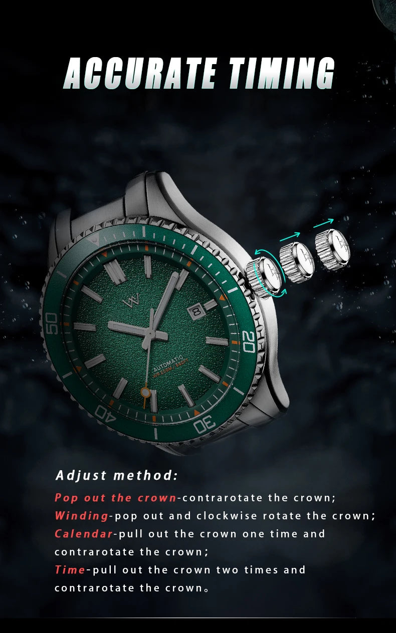 Montre Sportif De Luxe Hommes