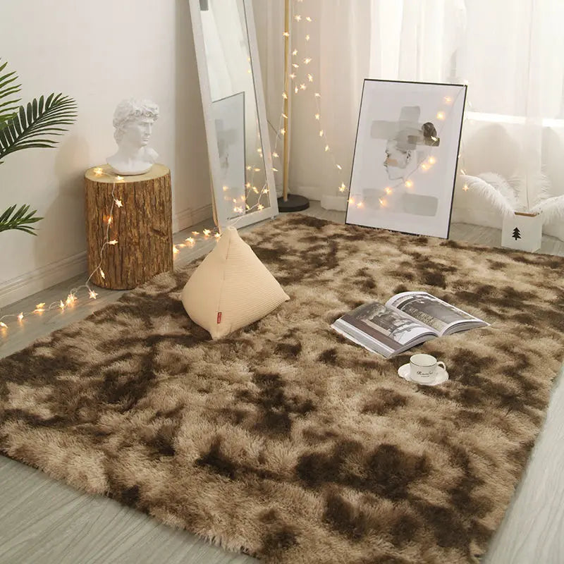 Tapis en Peluche Moderne