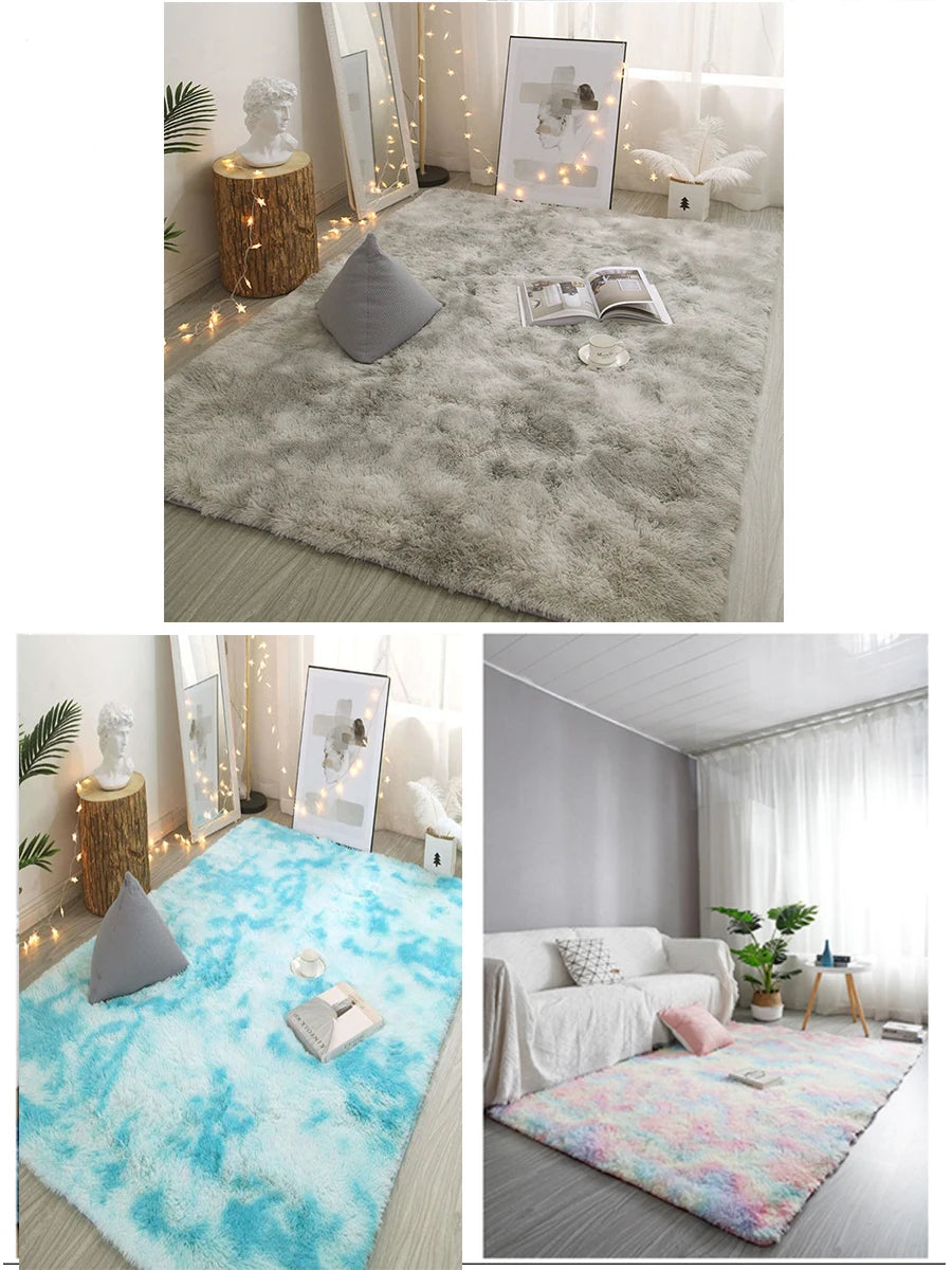 Tapis en Peluche Moderne