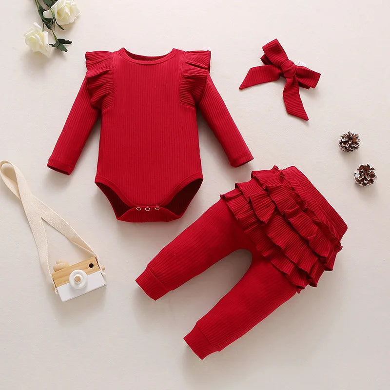 3-Piece Set for Baby Girls