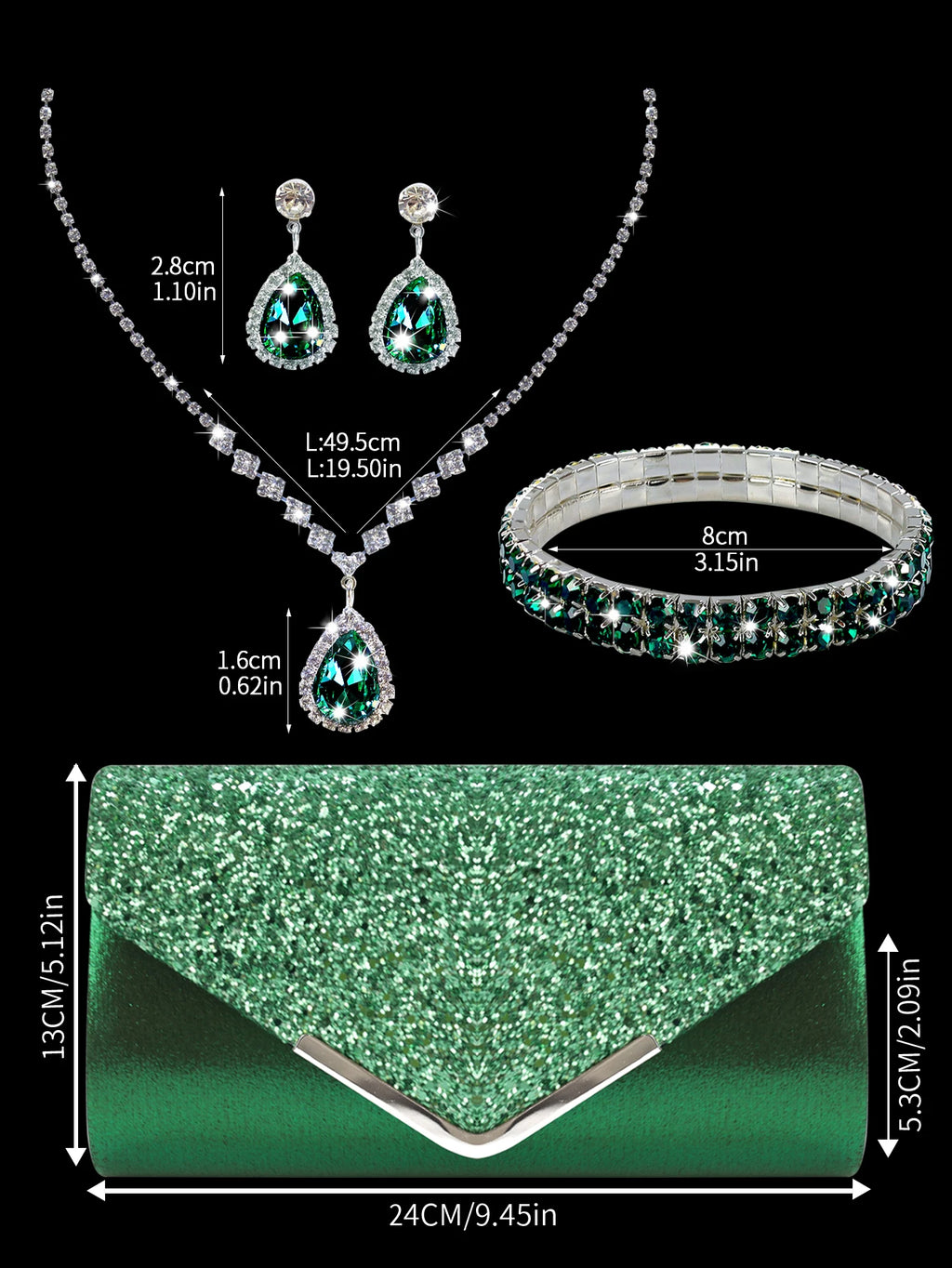 Ensemble Pochette Diamond Femmes