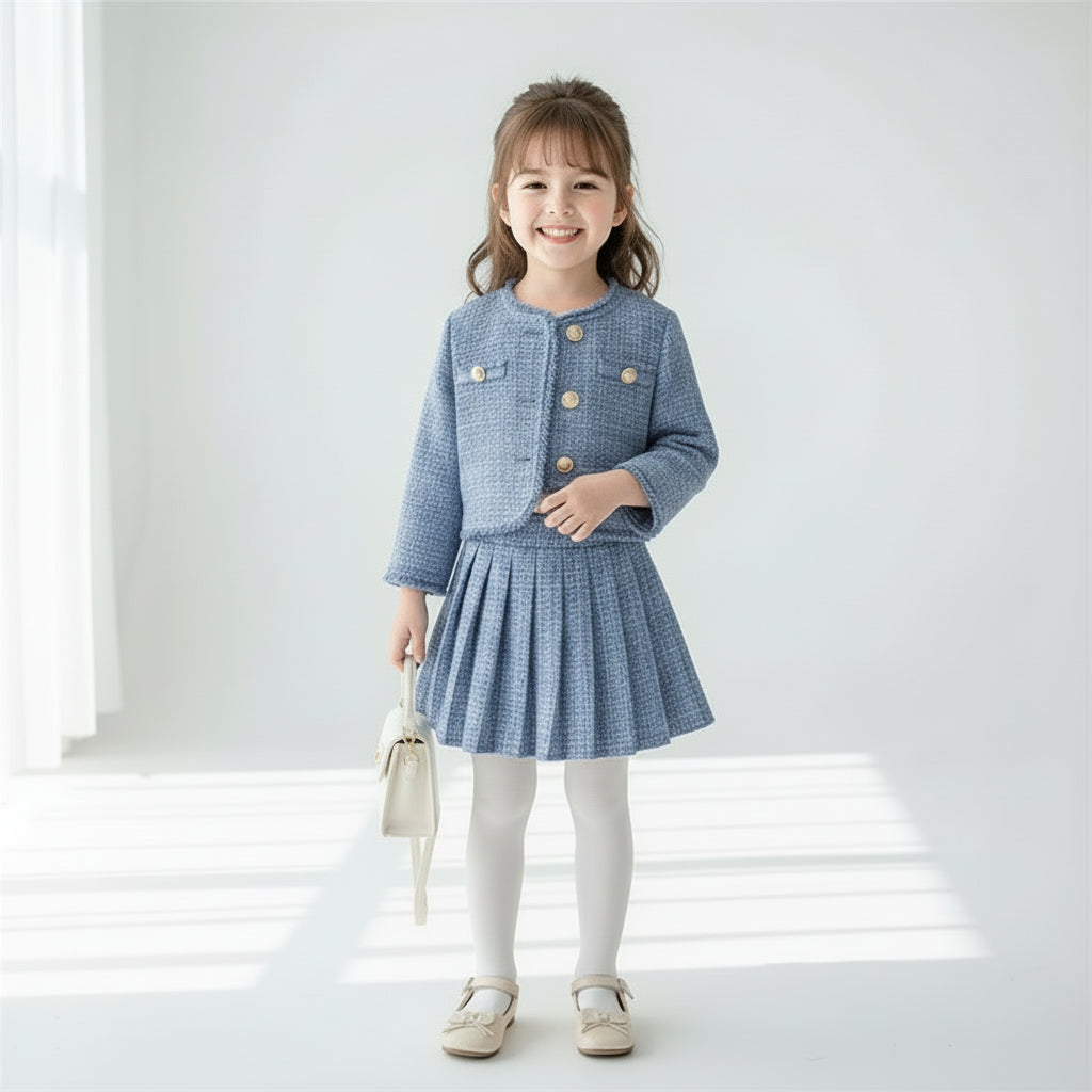 Ensemble Princesse Elégante Pour Fillettes