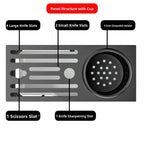 Porte-Couteaux Multifonctionnel