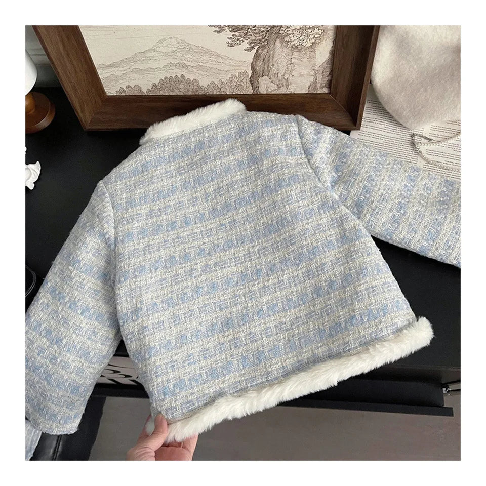 Ensemble Veste Jupe Pour Filles