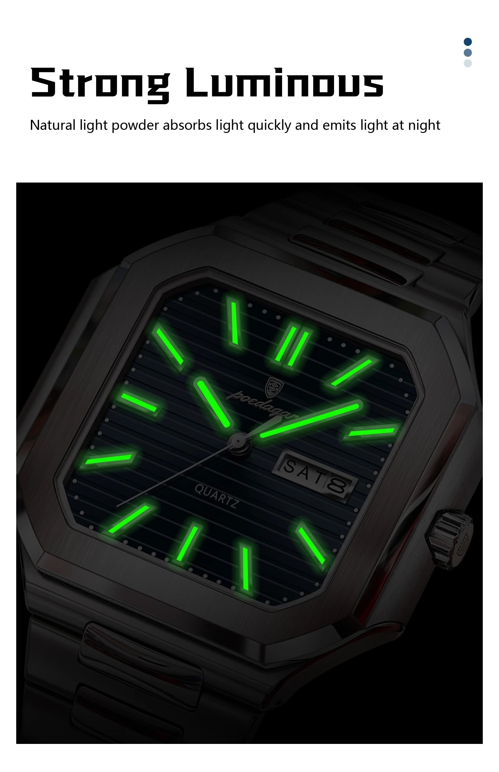 Montre A Quartz Stylish Hommes