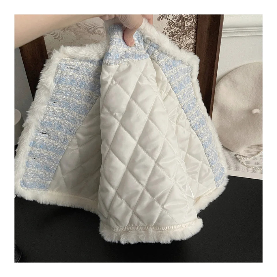 Ensemble Veste Jupe Pour Filles