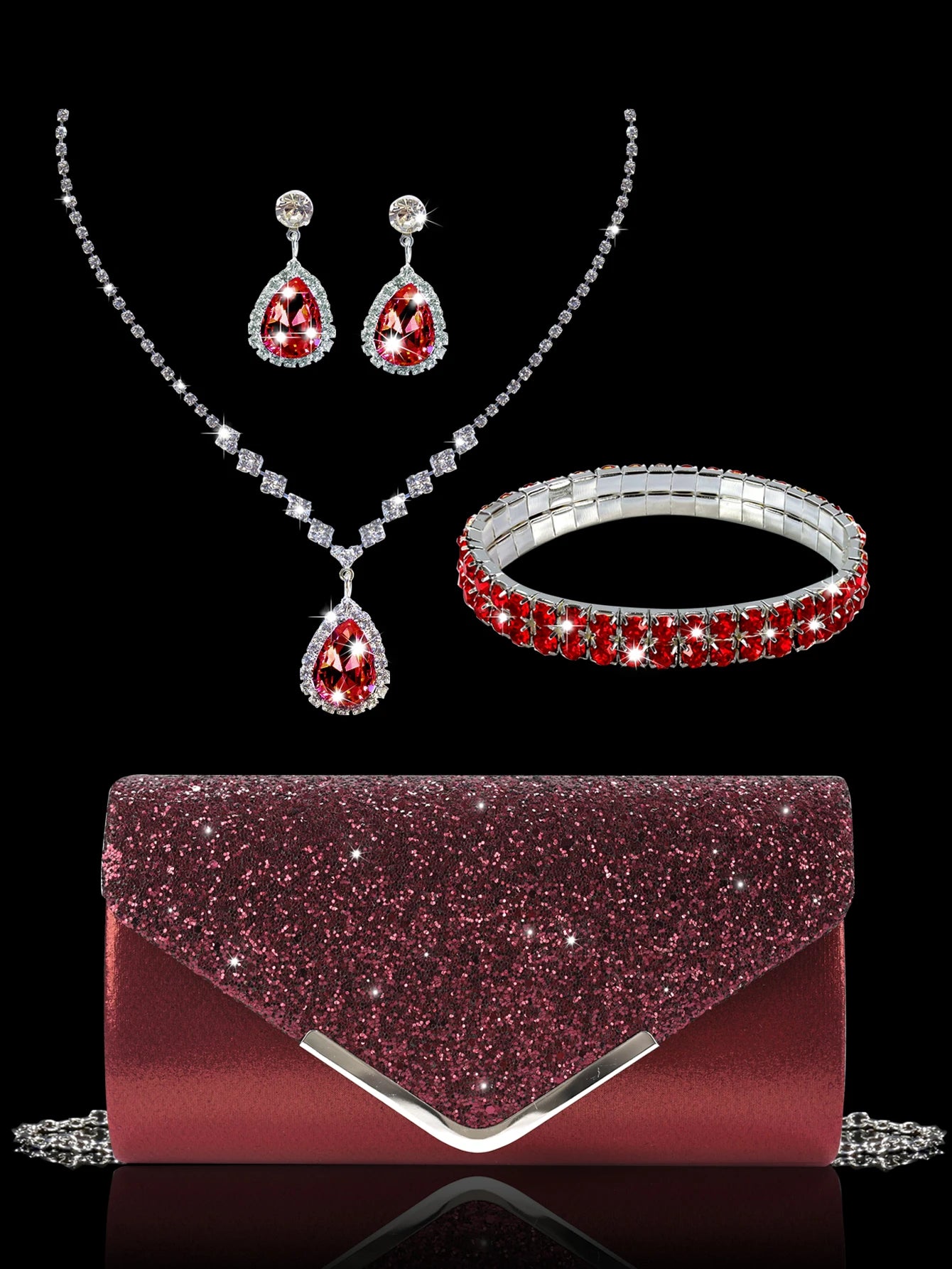 Ensemble Pochette Diamond Femmes