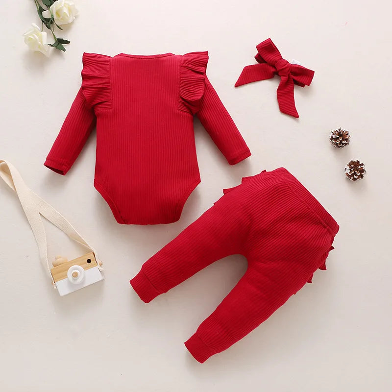 3-Piece Set for Baby Girls