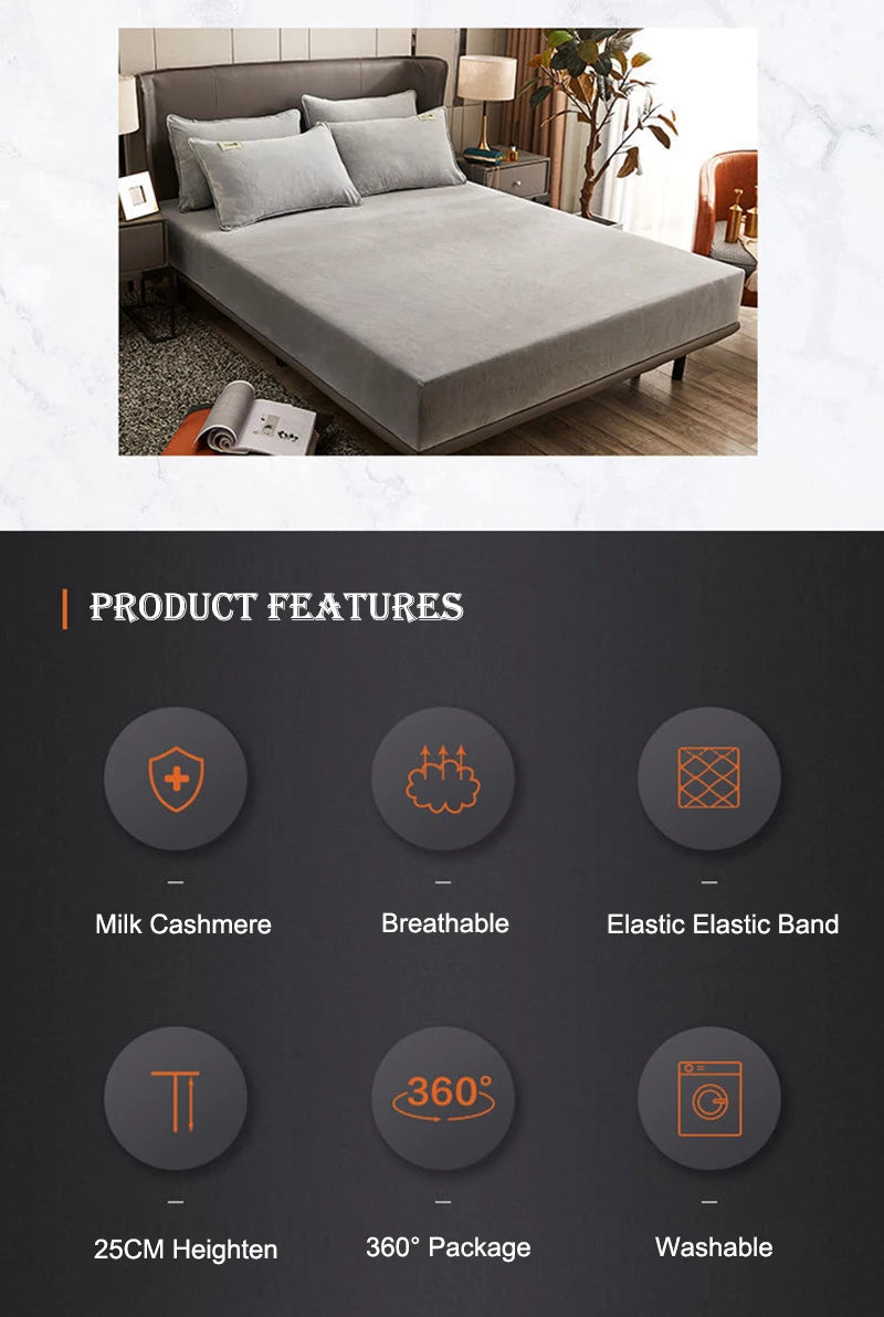 Drap-Housse Chaud Velours