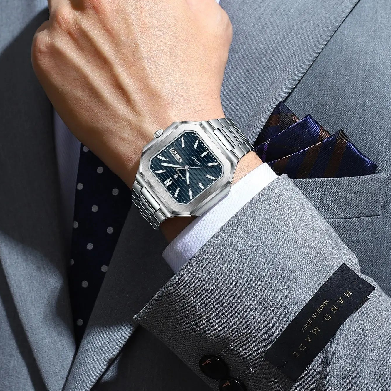 Montre A Quartz Stylish Hommes