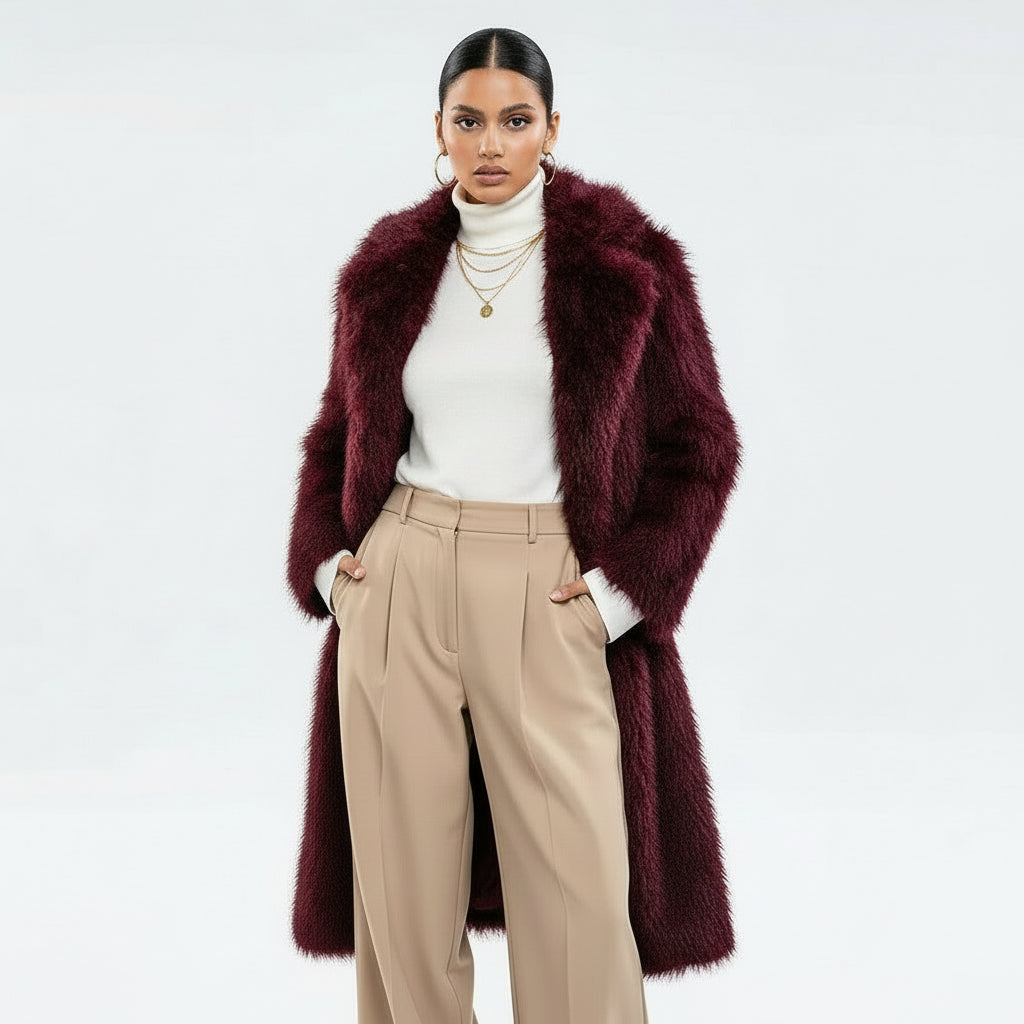 Long Manteau Main Character Pour Femmes