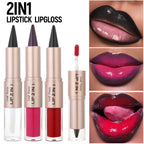 Lippenstift + Gloss (2 in 1)