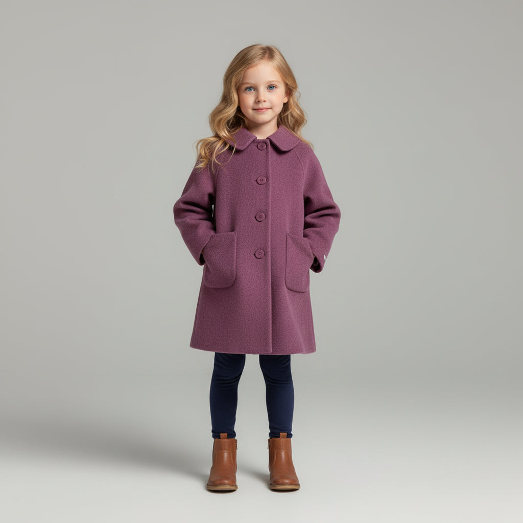 Manteau Laine Cachemire Pour Filles