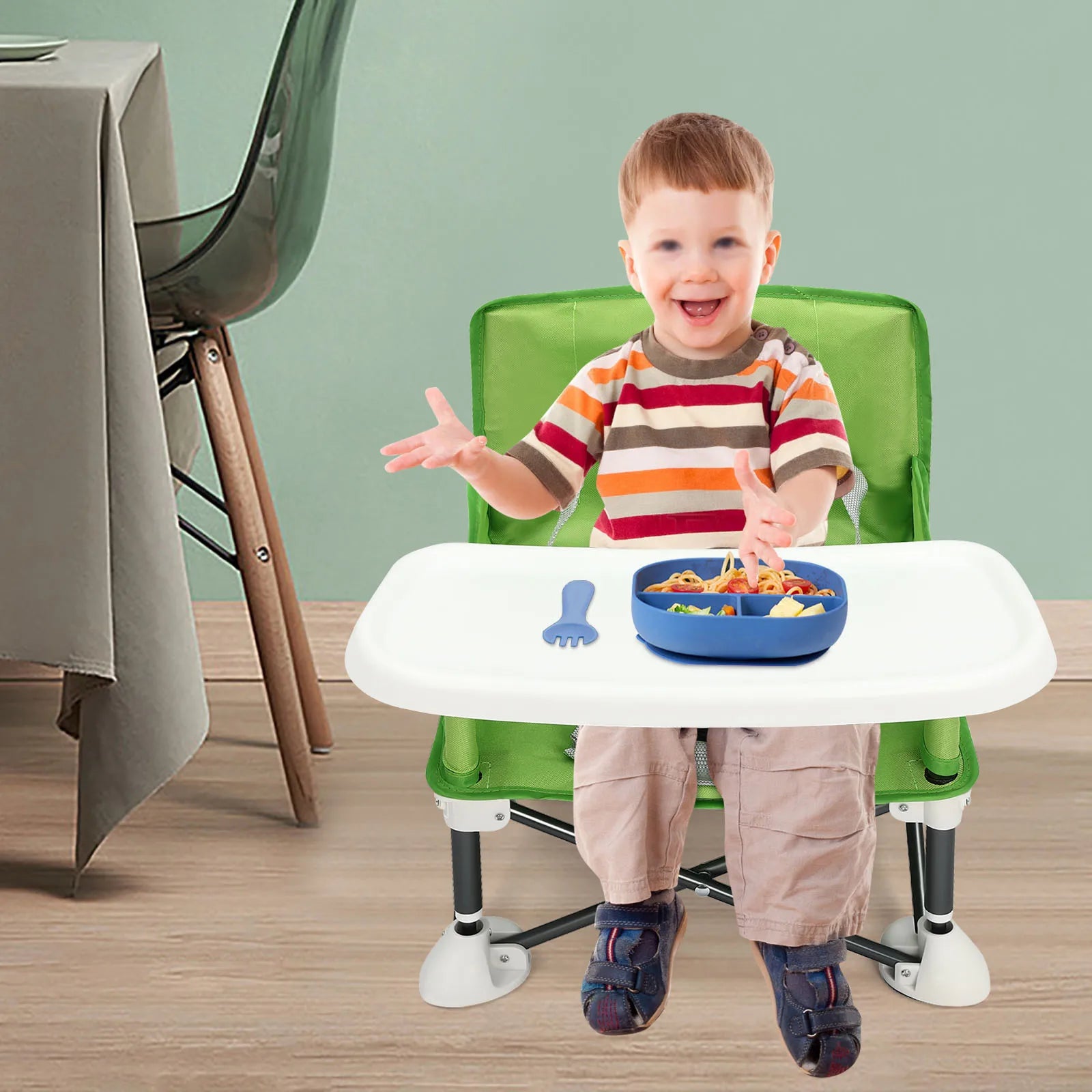 Chaise Haute Pliante Et Portable