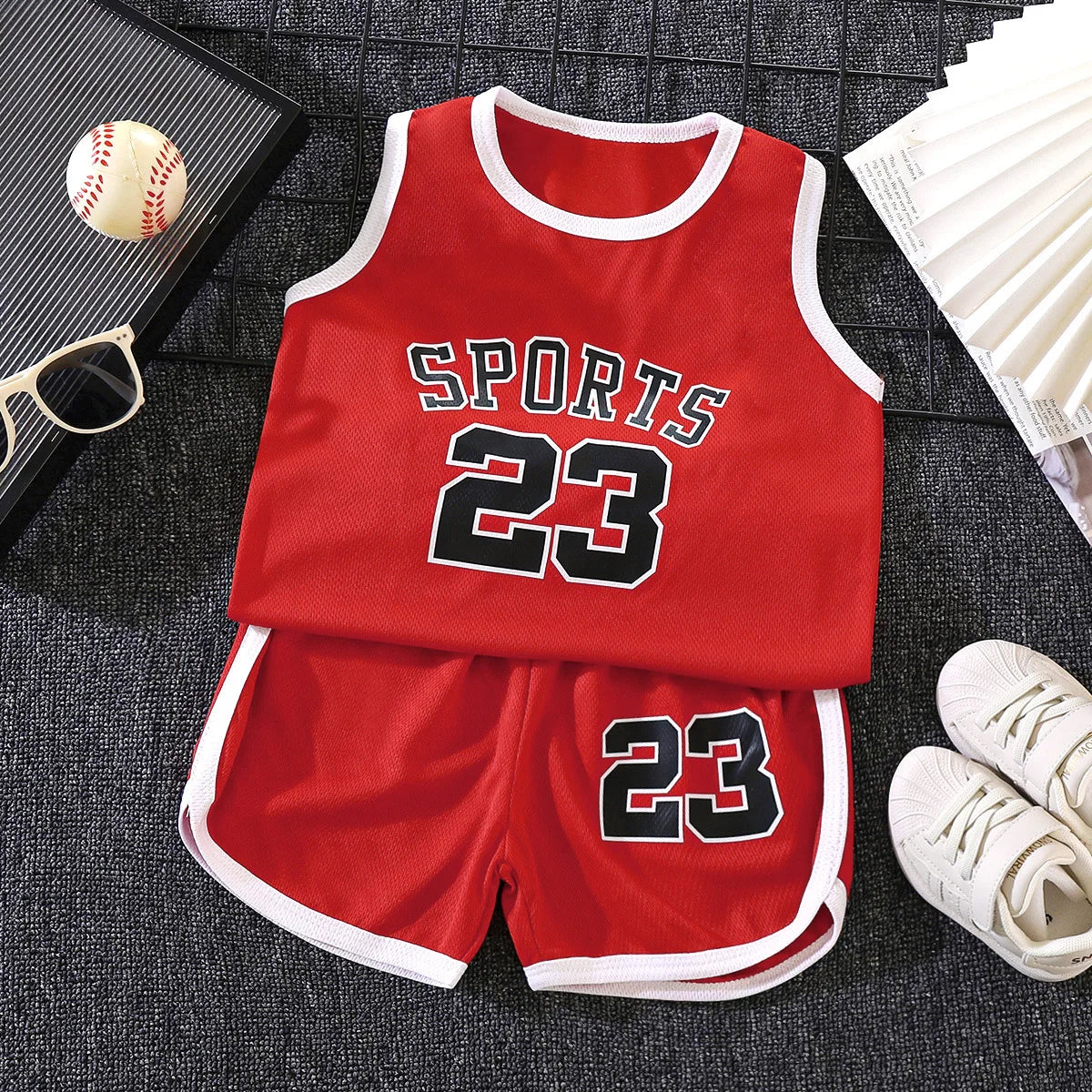 Ensemble De Basket T-Shirt & Short