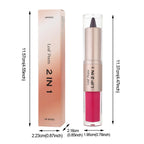 Lippenstift + Gloss (2 in 1)