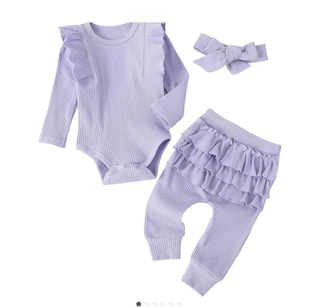 3-Piece Set for Baby Girls