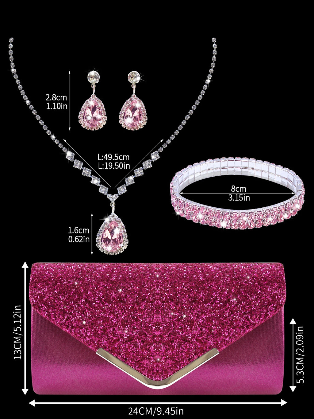 Ensemble Pochette Diamond Femmes