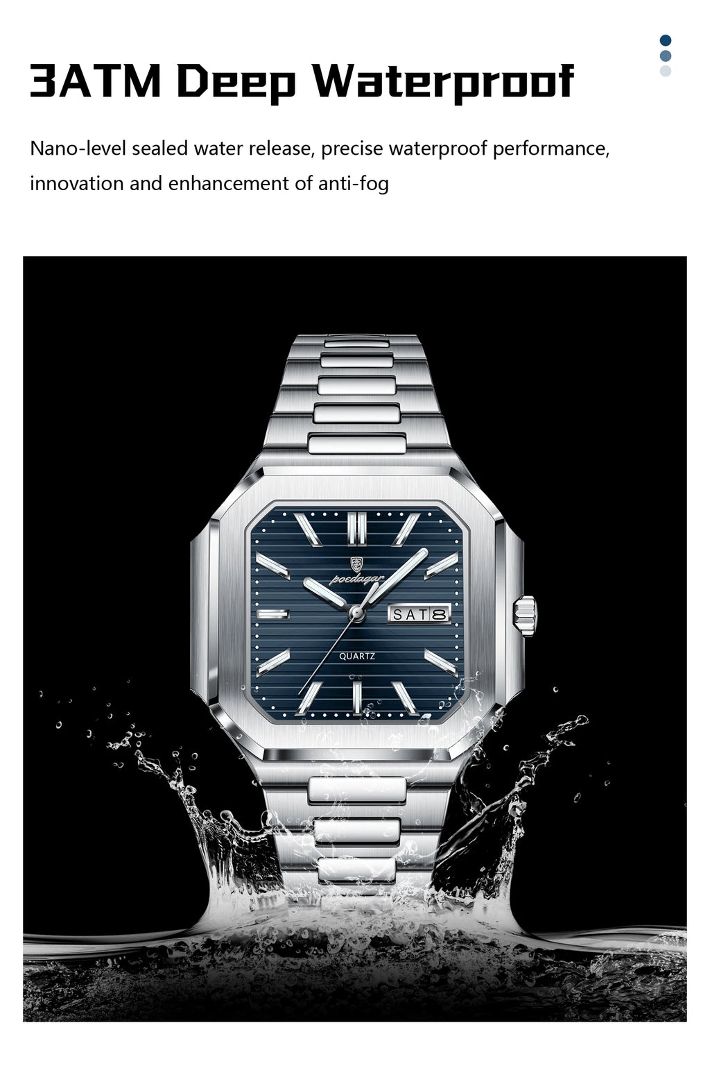 Montre A Quartz Stylish Hommes