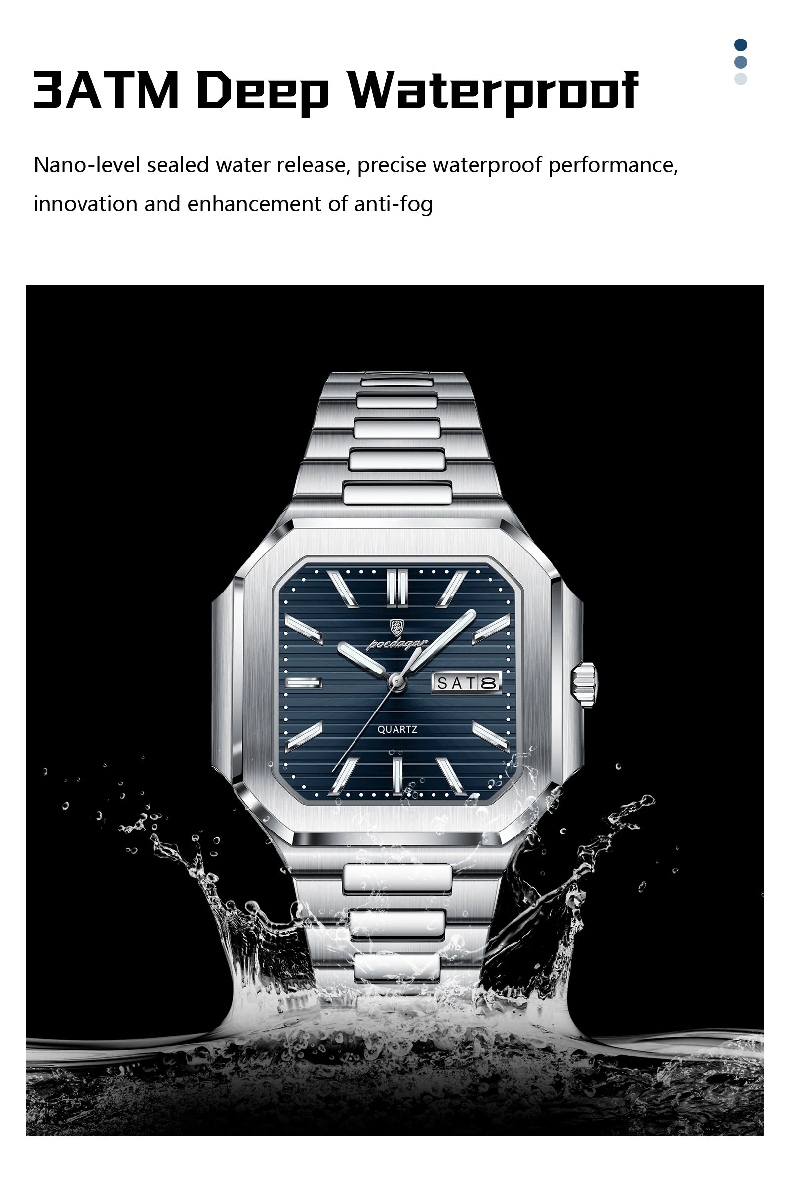 Montre A Quartz Stylish Hommes