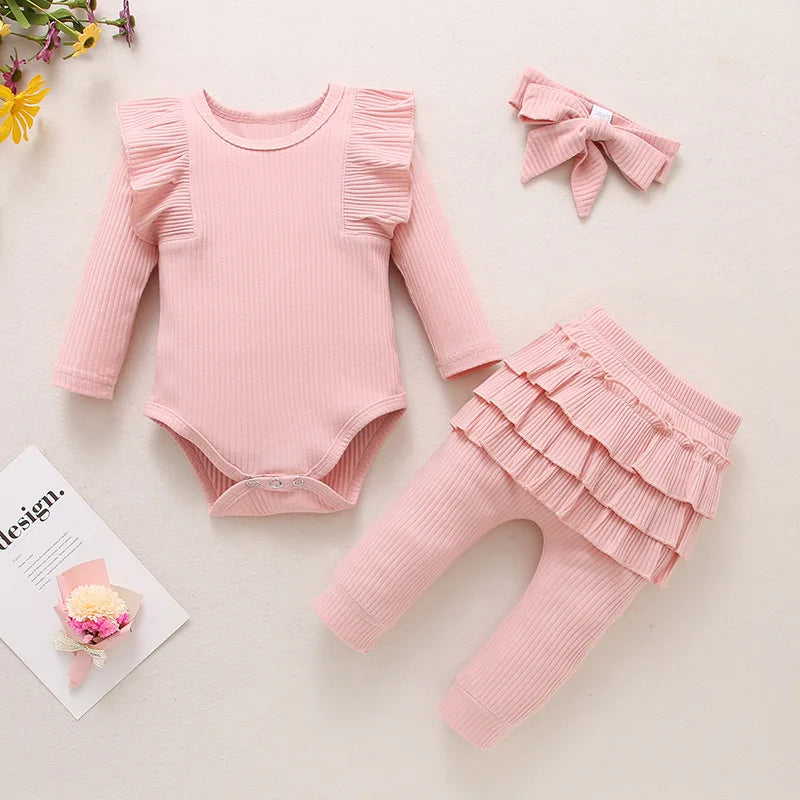 3-Piece Set for Baby Girls