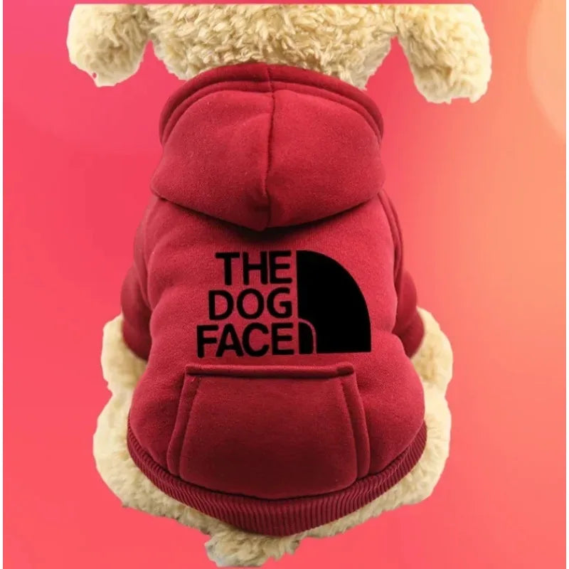 Sweat A Capuche "The Dog Face" Pour Chienss