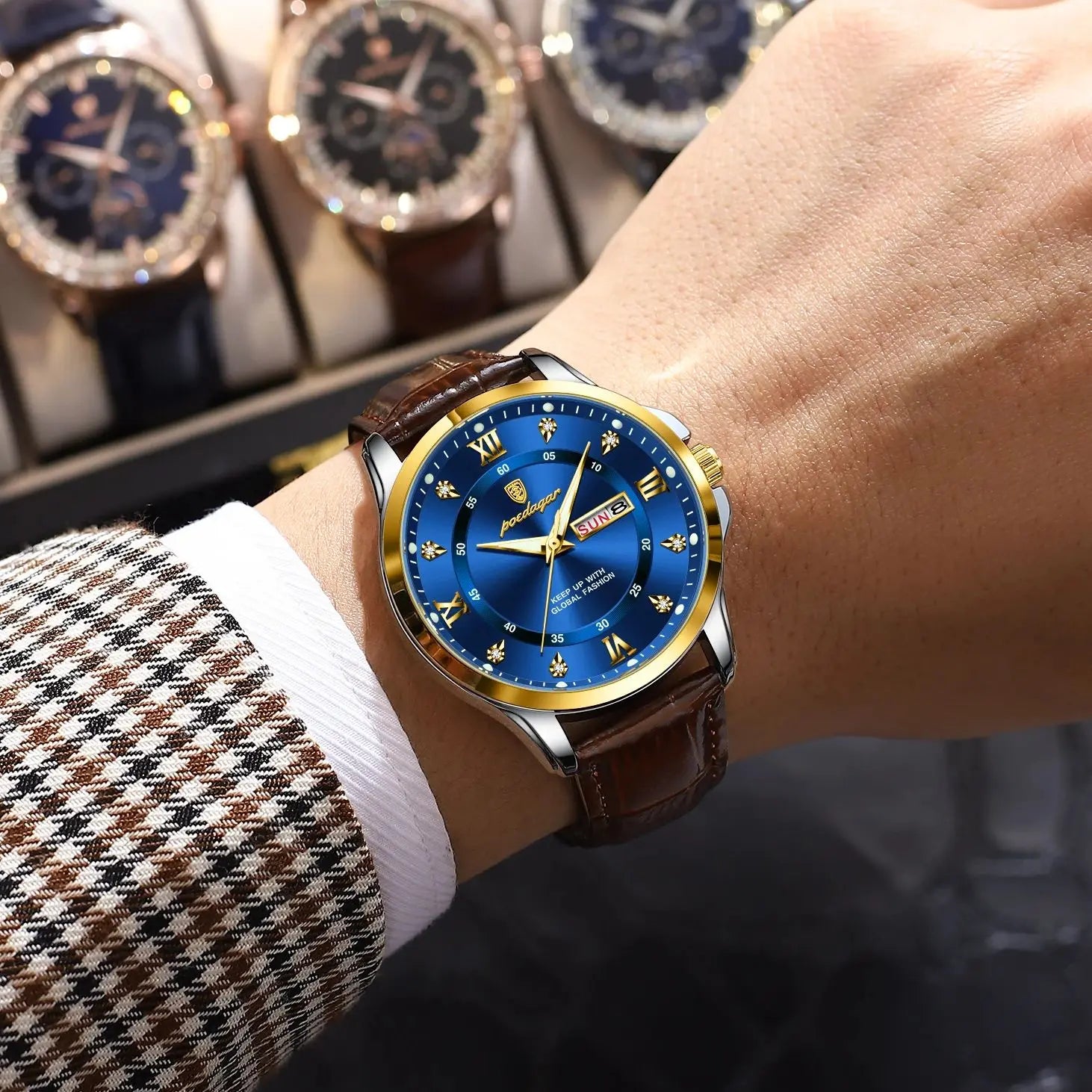 Montre A Quartz Gentleman Hommes