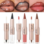 Lippenstift + Gloss (2 in 1)