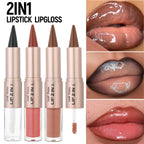 Lippenstift + Gloss (2 in 1)