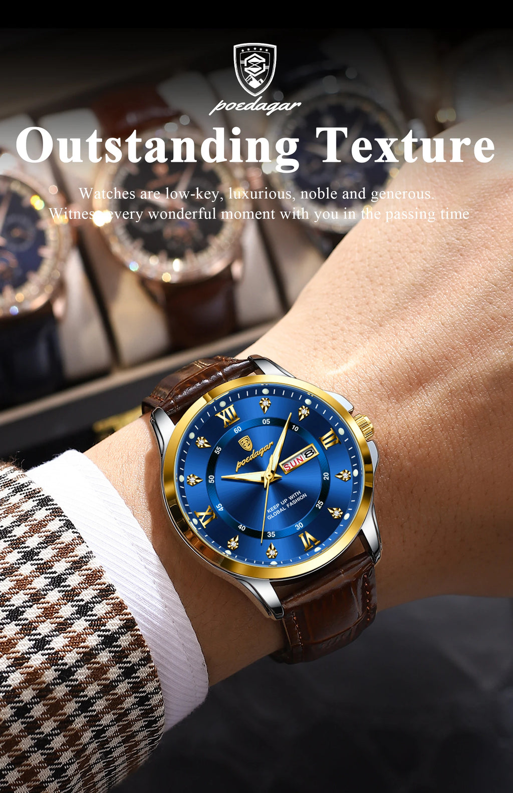 Montre A Quartz Gentleman Hommes