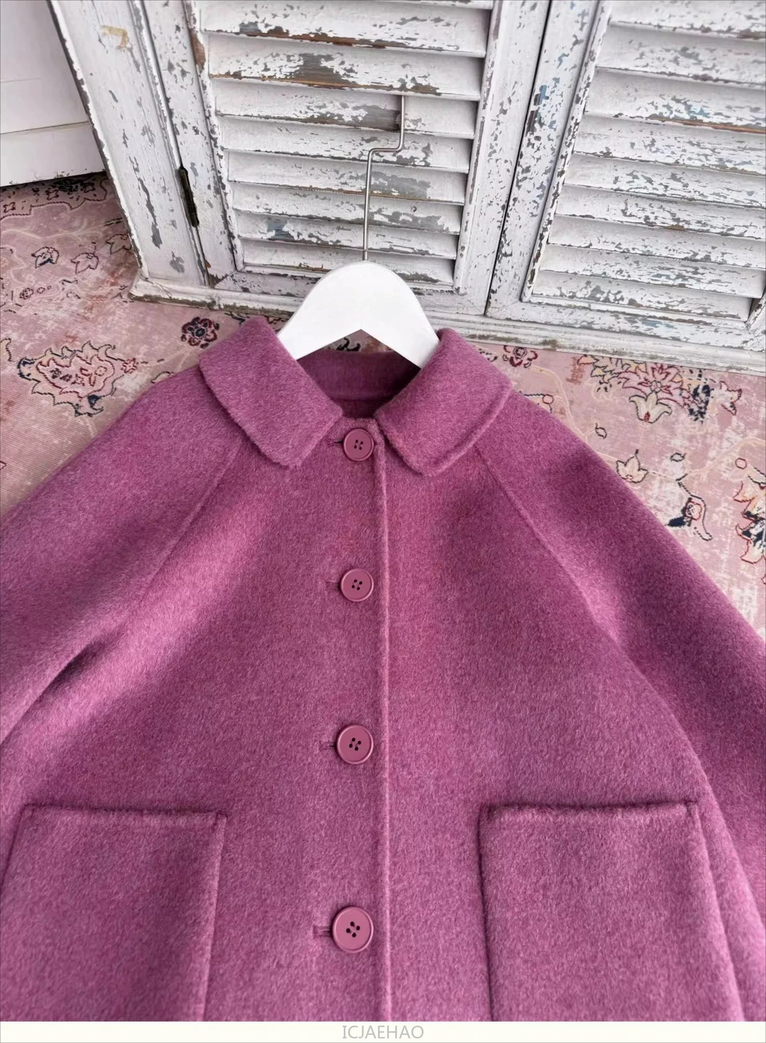 Manteau Laine Cachemire Pour Filles
