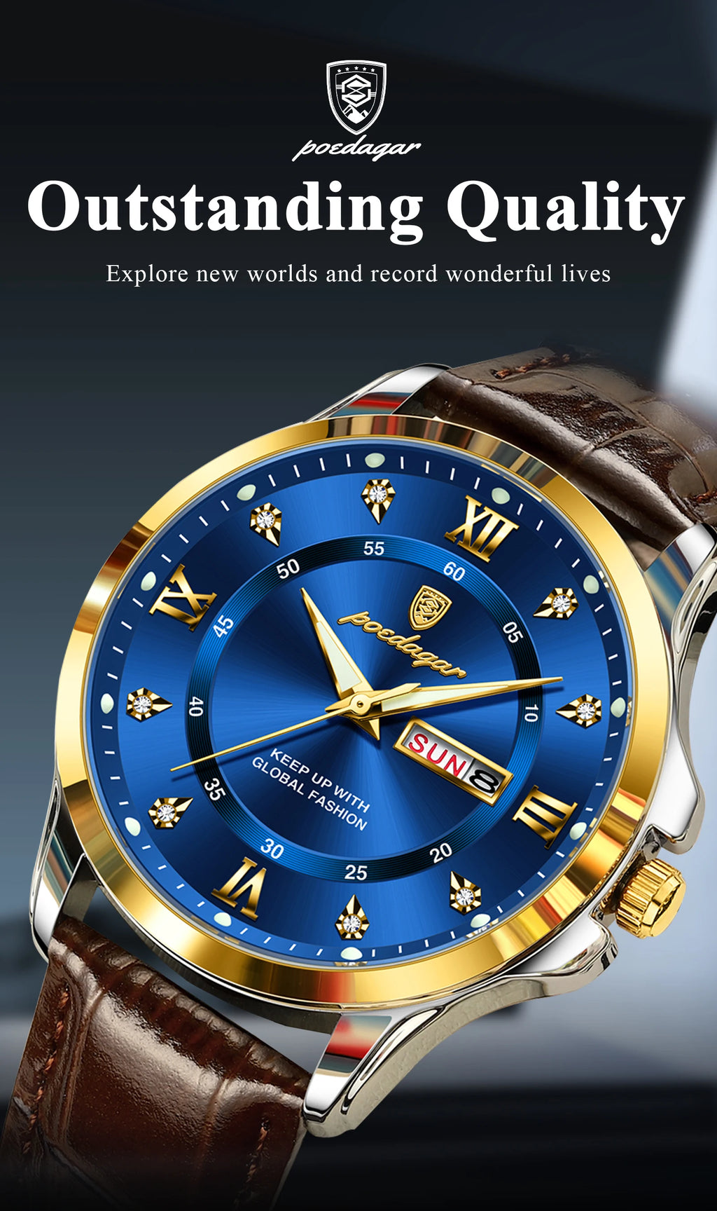 Montre A Quartz Gentleman Hommes