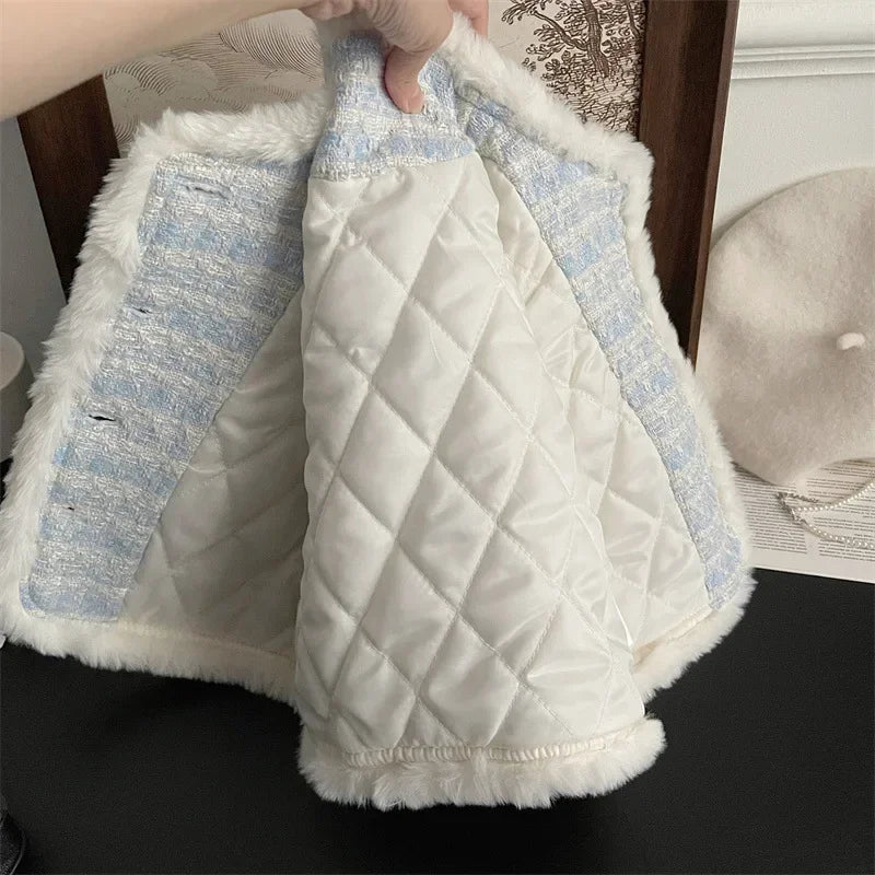 Ensemble Veste Jupe Pour Filles