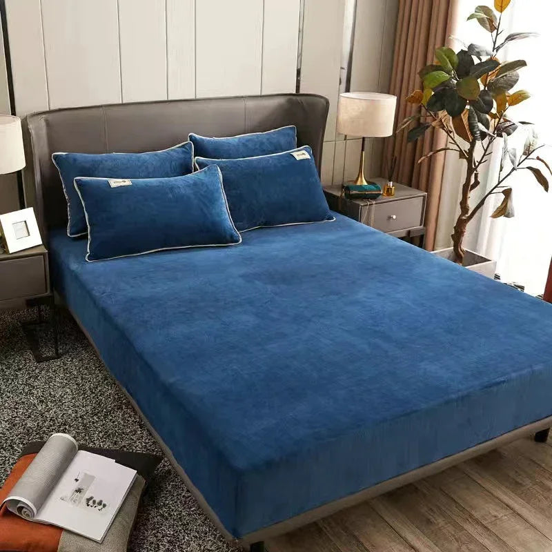 Drap-Housse Chaud Velours