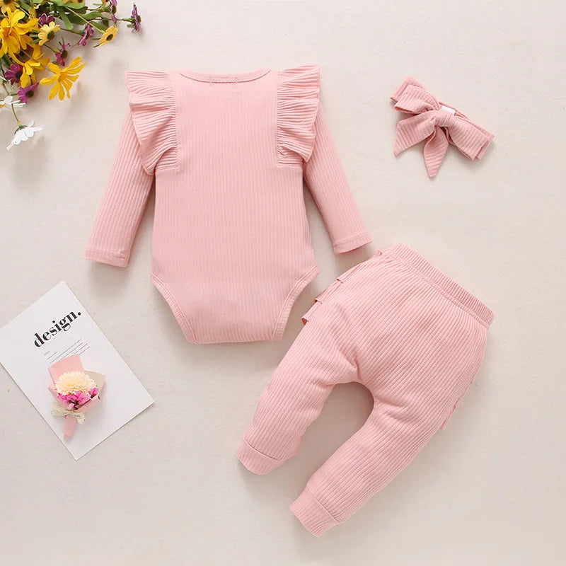 3-Piece Set for Baby Girls