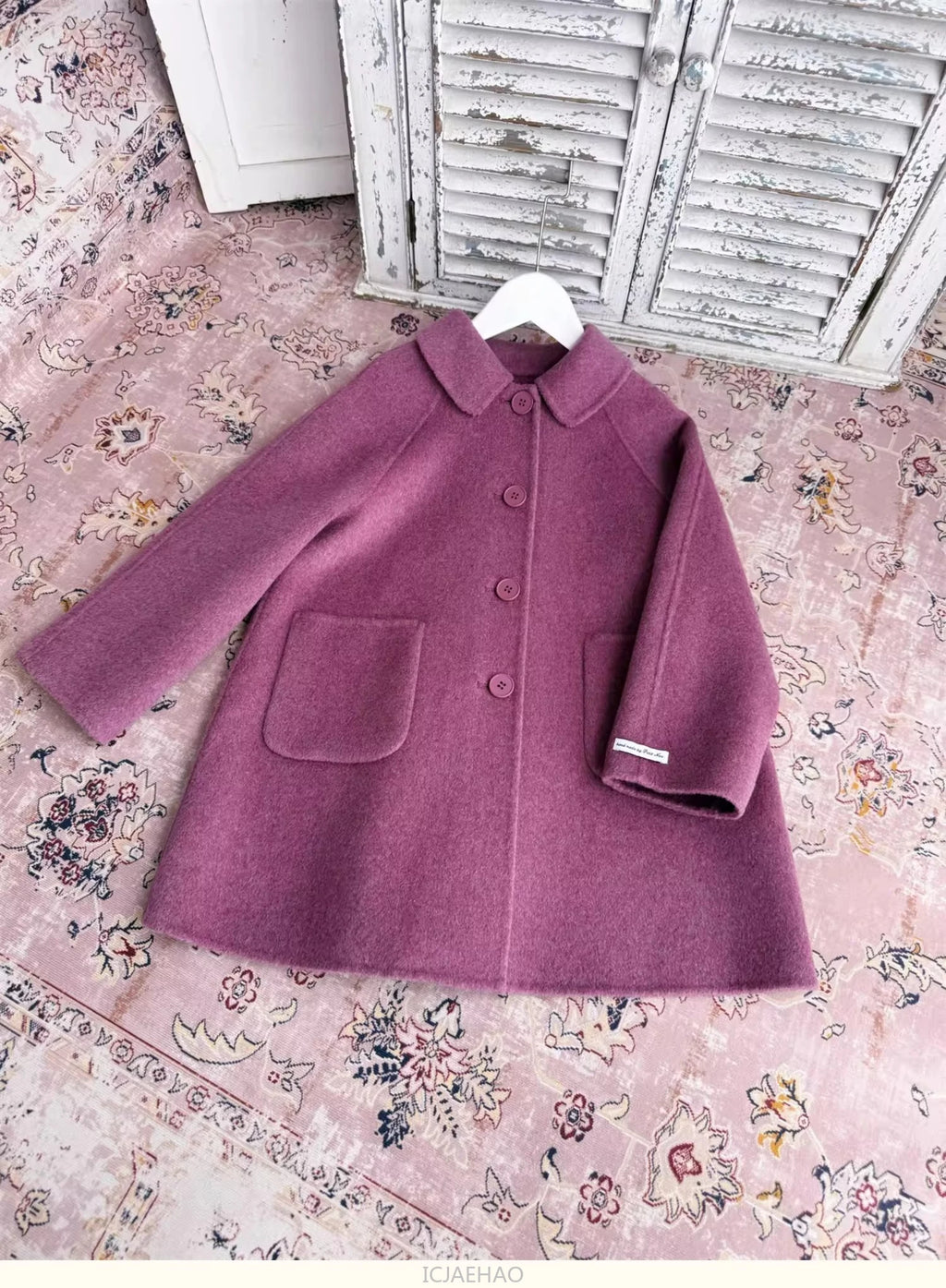 Manteau Laine Cachemire Pour Filles