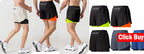 Short De Sport 2-en-1 Pour Hommes