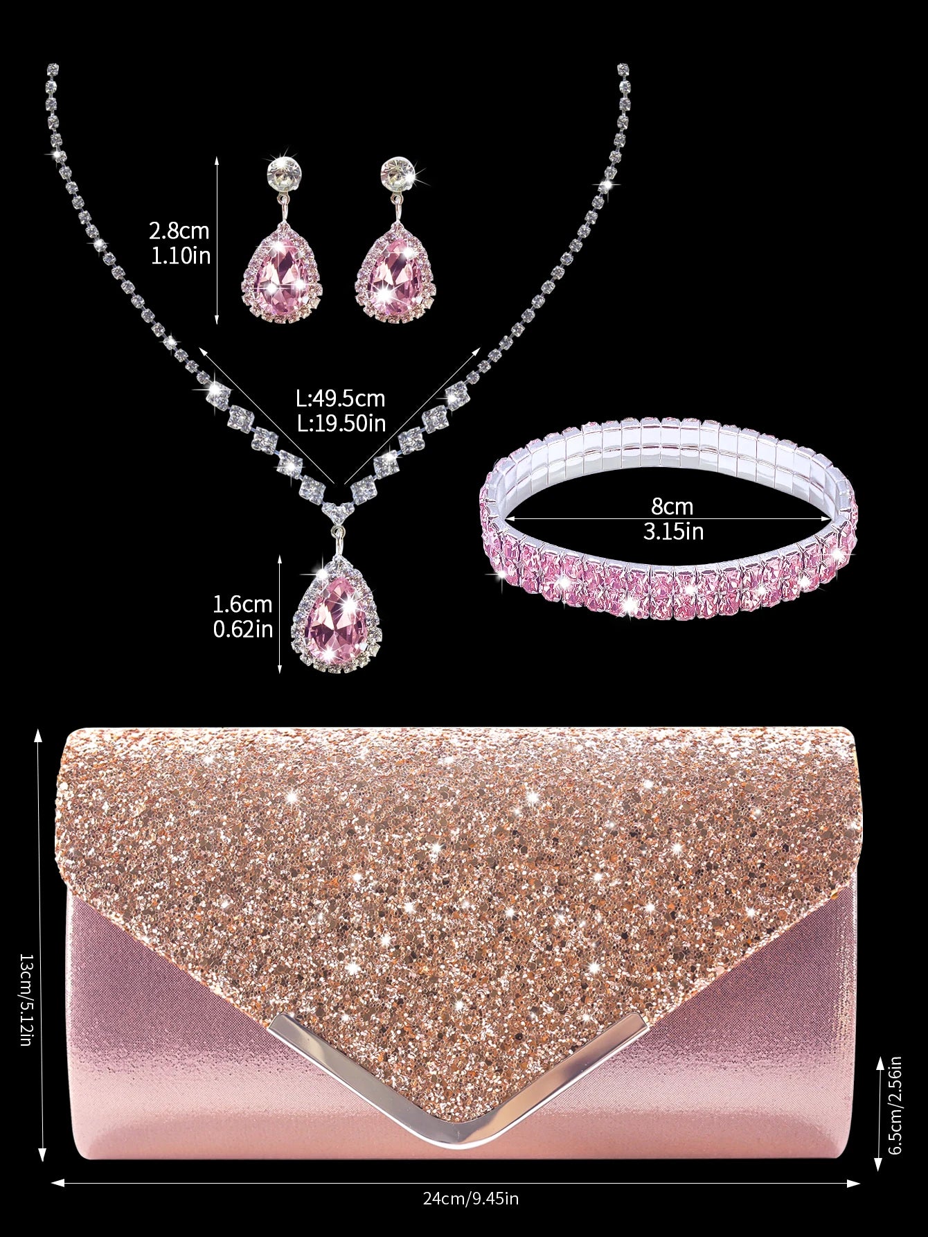 Ensemble Pochette Diamond Femmes