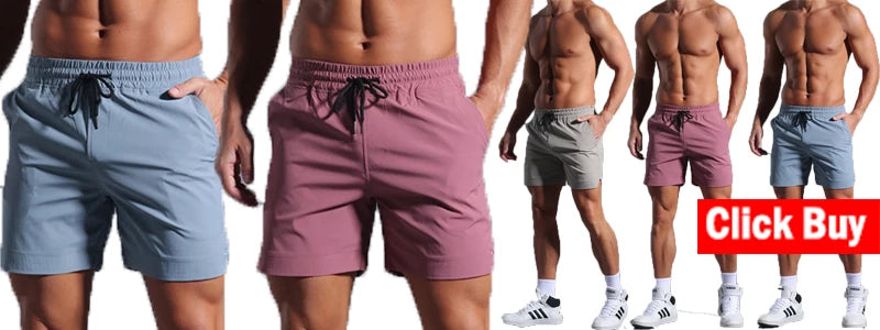 Short De Sport 2-en-1 Pour Hommes
