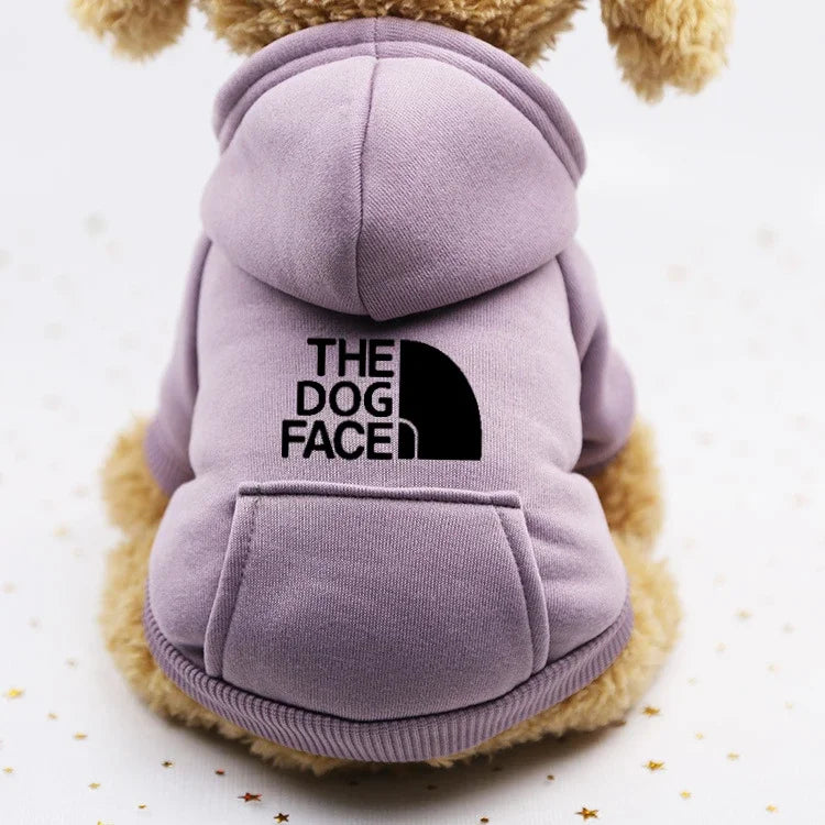 Sweat A Capuche "The Dog Face" Pour Chienss