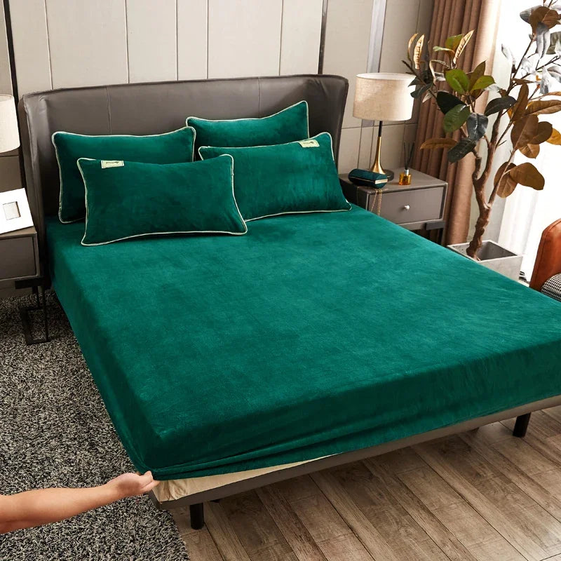 Drap-Housse Chaud Velours