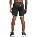 Short De Sport 2-en-1 Pour Hommes