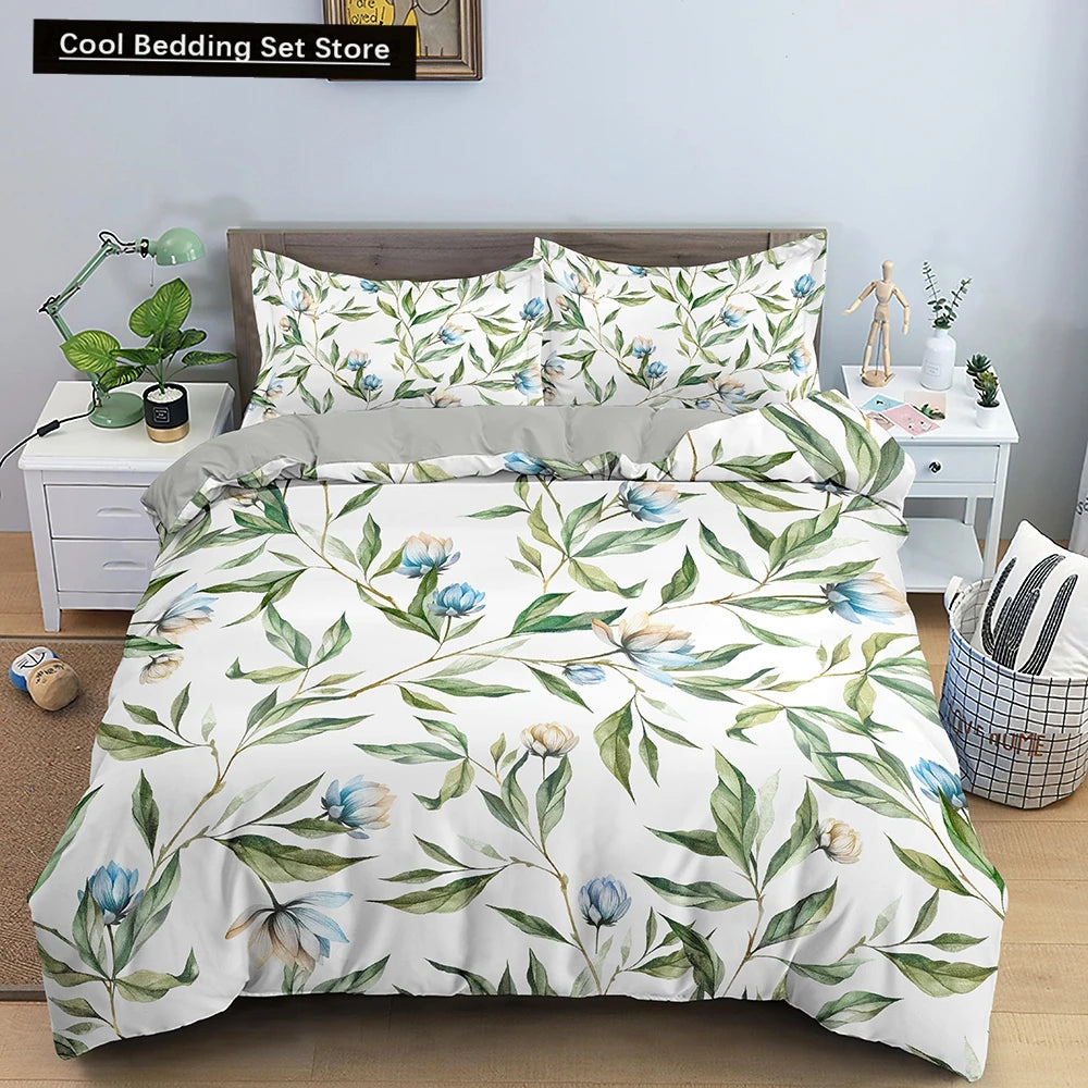 Parure De Lit Fleurs Tropicales