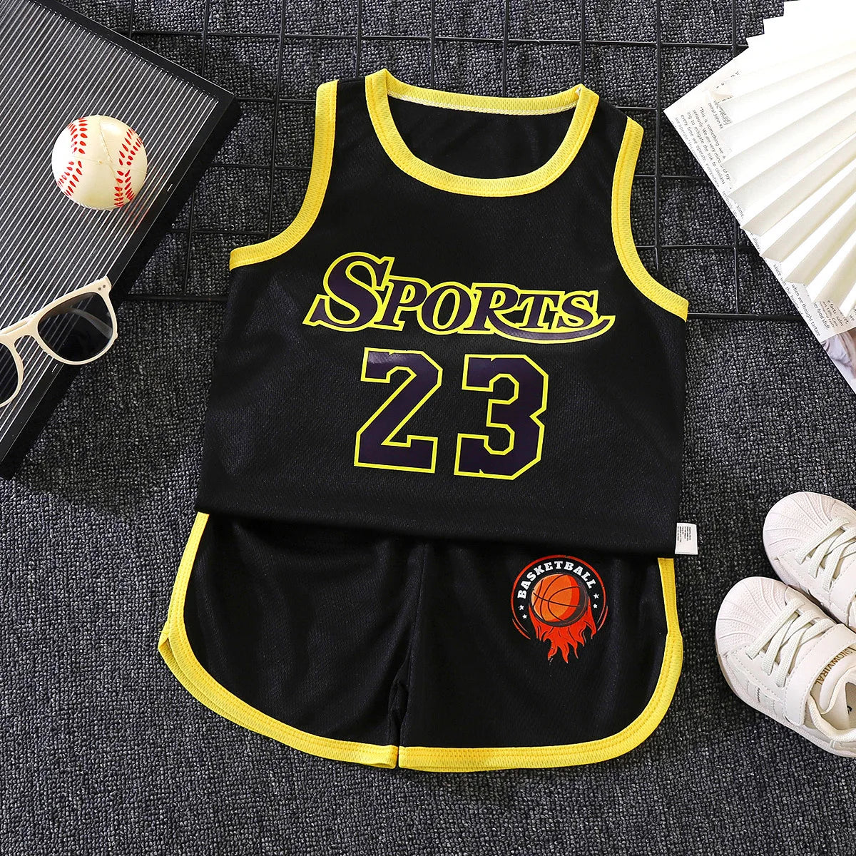 Ensemble De Basket T-Shirt & Short