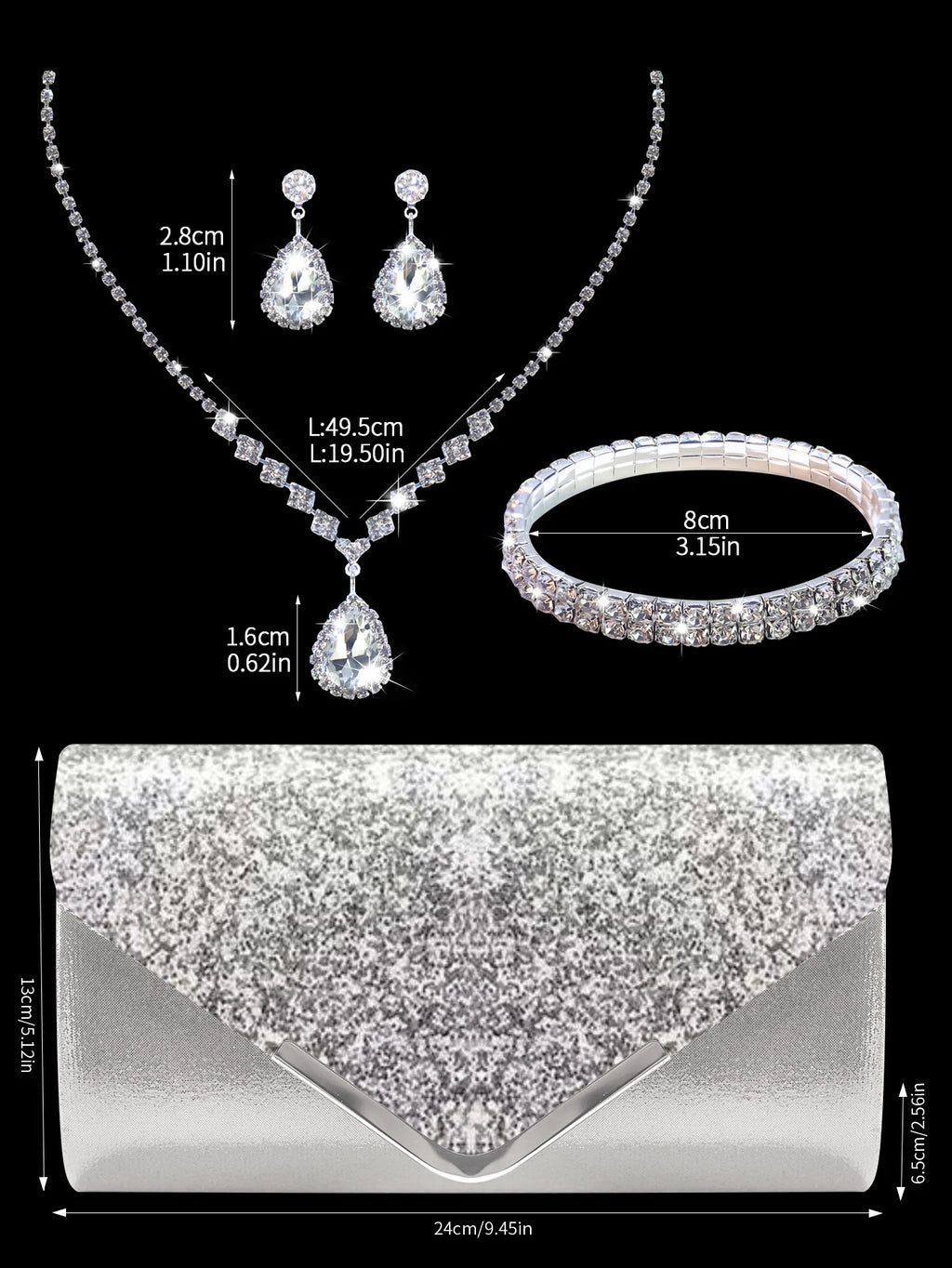 Ensemble Pochette Diamond Femmes