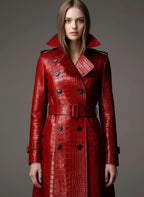 Trench Long Luxorious Pour Femmes