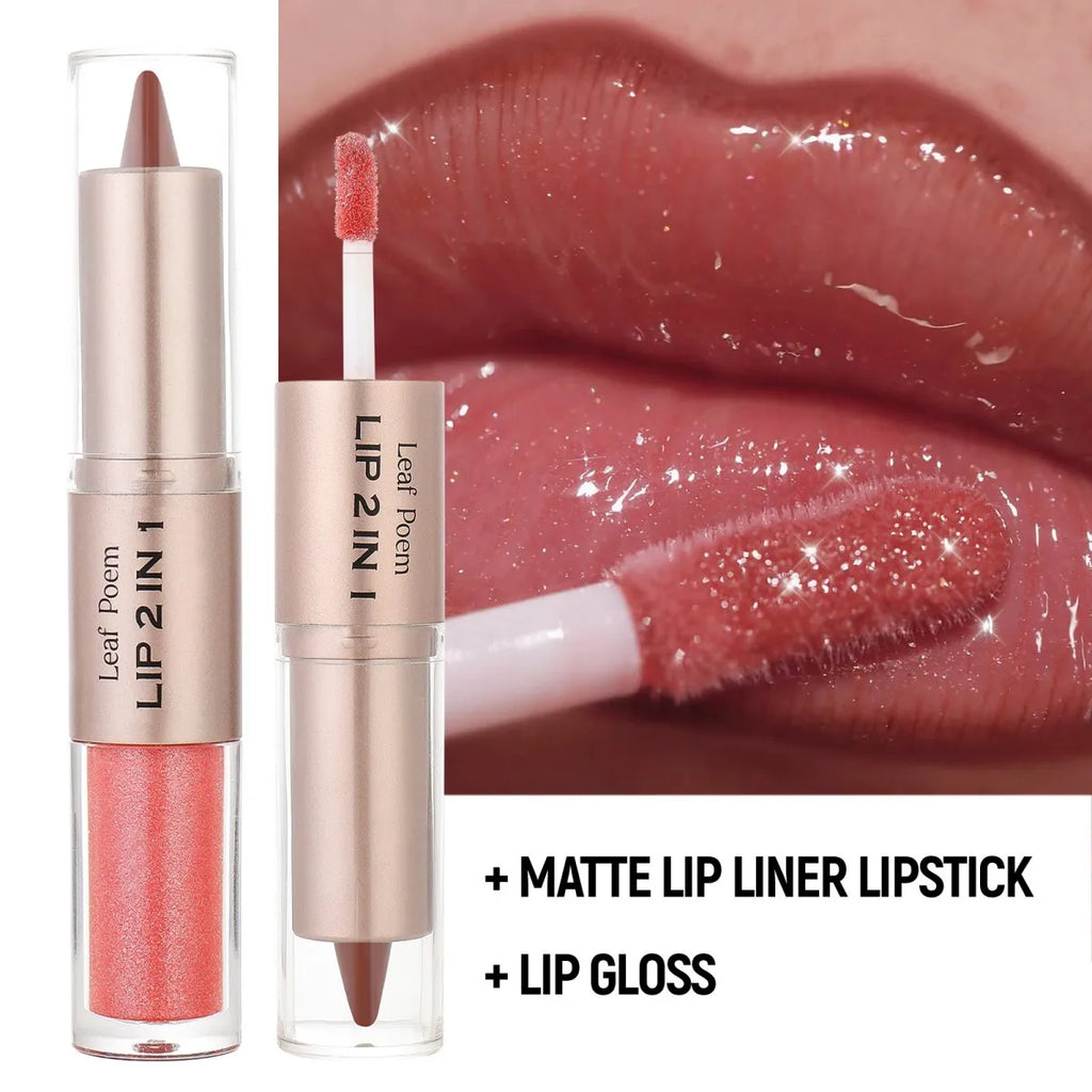 Lippenstift + Gloss (2 in 1)
