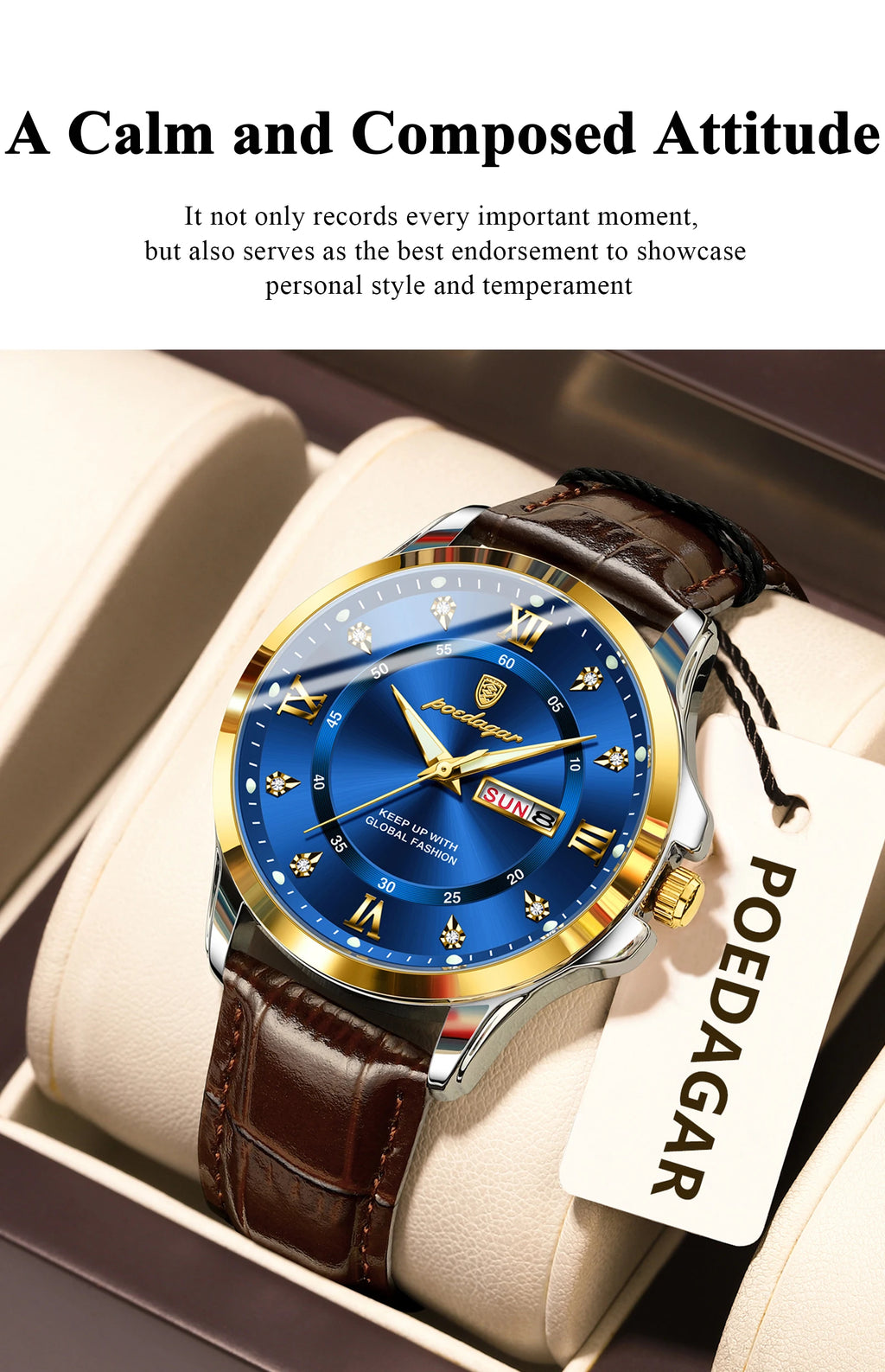 Montre A Quartz Gentleman Hommes